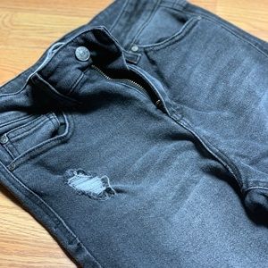 High Rise Ankle Skinny Jeans Female